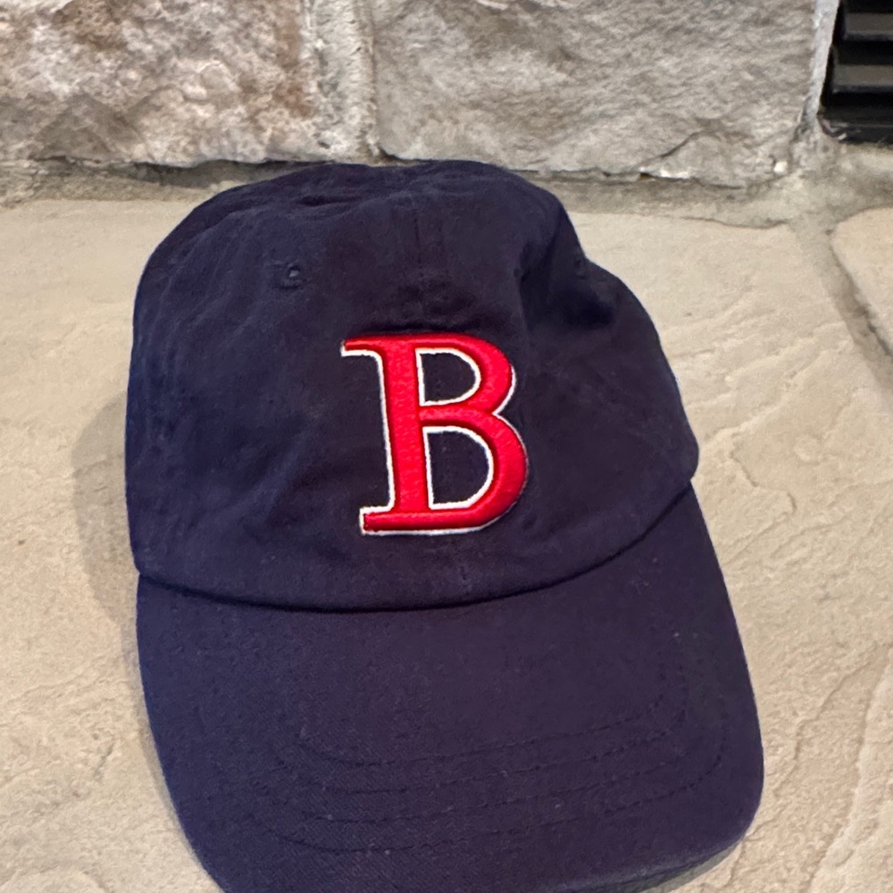 Youth adjustable Navy Blue Boston Hat